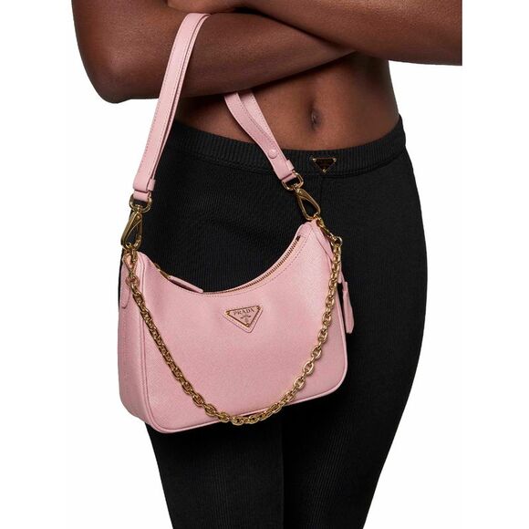 Prada Borse Women Pink Prada Re-Edition Mini Bag - Picture 2 of 6